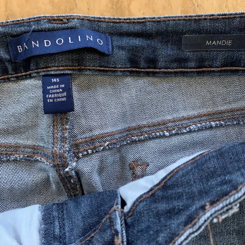 Bandolino Mandie Petite Jeans - Size 14S - Bootcut - Picture 4 of 5